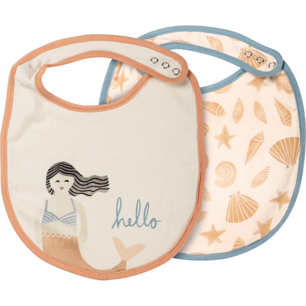 Baby Bib Set: Mermaid